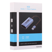 Load image into Gallery viewer, USB3.0 Video Capture Card 4K 1080P HDMI-Compatible to USB Video Game Grabber Record for PC Game Camera Recording Live Streaming