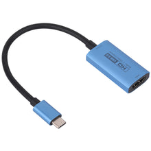 Load image into Gallery viewer, USB-C Video Capture Card 4K 1080P HDMI-Compatible to USB Video Game Grabber Record for PC Game Camera Recording Live Streaming