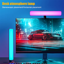Load image into Gallery viewer, Music Light Bar Bluetooth RGB Desk Atmosphere Lamp 2pack Game TV Wall Computer Decoration Music Rhythm Night Light