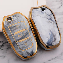 Load image into Gallery viewer, TPU Car Key Box Cover Protection Jade Pattern 3 Keys For Peugeot 308 408 508 2008 3008 4008 5008 Citroen C4 C4L C6 C3-XR