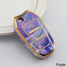 Load image into Gallery viewer, TPU Car Key Box Cover Protection Jade Pattern 3 Keys For Peugeot 308 408 508 2008 3008 4008 5008 Citroen C4 C4L C6 C3-XR