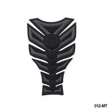 Load image into Gallery viewer, 3D Motorcycle Rubber Sticker Gas Fuel Oil Tank Pad Protector Cover Decals Case Fish Bone Style for Honda Kawasaki Suzuki