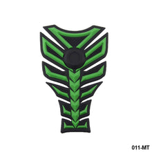 Load image into Gallery viewer, 3D Motorcycle Rubber Sticker Gas Fuel Oil Tank Pad Protector Cover Decals Case Fish Bone Style for Honda Kawasaki Suzuki