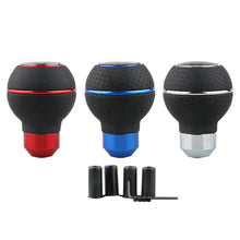 Load image into Gallery viewer, Aluminium 5 Speed Car Gear Shift Knob For Manual Transmission Automatic Gear level Knob Shift Lever with M8 M10 M12 Adapter