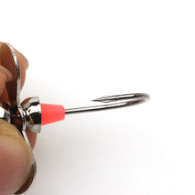 Load image into Gallery viewer, Spinpoler Fishing Jig Heads With Propeller Round Ball Fishhook Crappie Walleye Jigs Heads Hooks