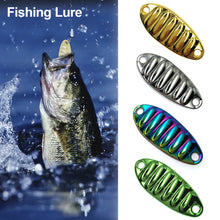 Load image into Gallery viewer, 10PCS Fishing Lures Metal Vib Sequins Jigging Spoon Vibration Hard Bait Wobblers Spinner Crankbait Carp Tackles Tools