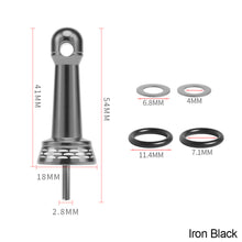 Load image into Gallery viewer, Aluminium Alloy Spinning Reel Stand Lightweight Balancer Fishing Reel Spinning Handle Stabilizer