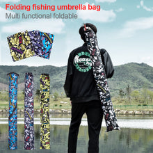 Load image into Gallery viewer, Folding Portable Multifunctional Fishing Rod Bag Storage Bag Fishing Tackle Storage Bag Large Capacity Fishing Gear Accessories