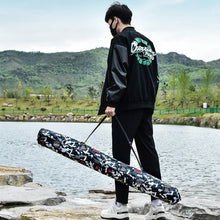 Load image into Gallery viewer, Folding Portable Multifunctional Fishing Rod Bag Storage Bag Fishing Tackle Storage Bag Large Capacity Fishing Gear Accessories