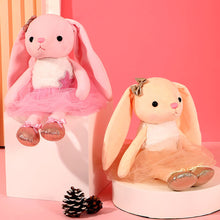 Load image into Gallery viewer, 39cm Cute Ballet Rabbit Plush Toy Long Ear Soft Stuffed Bunny Doll Sleeping Toy Girls Kids Baby Plush Animal Birthday Gifts