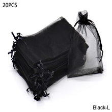 Load image into Gallery viewer, 20PCS Grape Fruit Protection Bags Garden Drawstring Netting Mesh Bags Anti-Bird For Plant Fruit Trees Organza Bags
