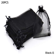 Load image into Gallery viewer, 20PCS Grape Fruit Protection Bags Garden Drawstring Netting Mesh Bags Anti-Bird For Plant Fruit Trees Organza Bags