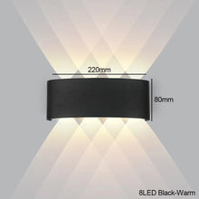 Load image into Gallery viewer, Outdoor Waterproof Led Wall Light Minimalist Modern Home Decoration Up Down Light For Living Room Bedroom Garden