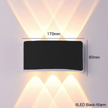 Load image into Gallery viewer, Outdoor Waterproof Led Wall Light Minimalist Modern Home Decoration Up Down Light For Living Room Bedroom Garden