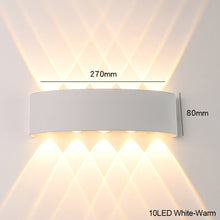 Load image into Gallery viewer, Outdoor Waterproof Led Wall Light Minimalist Modern Home Decoration Up Down Light For Living Room Bedroom Garden