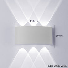Load image into Gallery viewer, Outdoor Waterproof Led Wall Light Minimalist Modern Home Decoration Up Down Light For Living Room Bedroom Garden