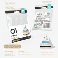 Load image into Gallery viewer, Unique and Interesting Birthday Cake Building Blocks Cake Shaped Small Particle Toy for Friend Birthday Gift