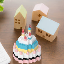 Load image into Gallery viewer, Unique and Interesting Birthday Cake Building Blocks Cake Shaped Small Particle Toy for Friend Birthday Gift