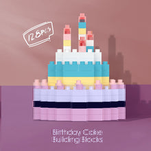 Load image into Gallery viewer, Unique and Interesting Birthday Cake Building Blocks Cake Shaped Small Particle Toy for Friend Birthday Gift