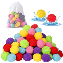 Load image into Gallery viewer, Reusable Beach Play Toy Kids Water Fight Games Water Fighit Games Soft Water Balloons Water Bomb Swimming Pool Splash Balls