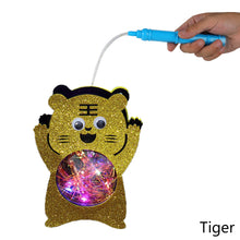 Load image into Gallery viewer, Beautiful Cartoon Lantern Reliable Luminous Lantern Three Flash Modes Luminous Toy Flash Lantern Glitter