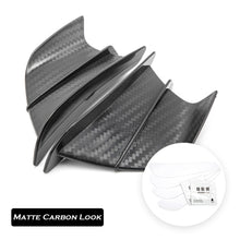 Load image into Gallery viewer, 2Pcs Motorcycle Winglet Aerodynamic Wing Kit Spoiler Protection Guard Wind For Yamaha Suzuki Kawasaki Honda H2/H2R Scooter