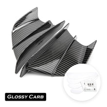Load image into Gallery viewer, 2Pcs Motorcycle Winglet Aerodynamic Wing Kit Spoiler Protection Guard Wind For Yamaha Suzuki Kawasaki Honda H2/H2R Scooter