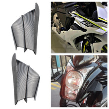 Load image into Gallery viewer, 2Pcs Motorcycle Winglet Aerodynamic Wing Kit Spoiler Protection Guard Wind For Yamaha Suzuki Kawasaki Honda H2/H2R Scooter