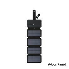Load image into Gallery viewer, Portable Folding Outdoor Solar Panel Charger 5V 2.1A USB Output Devices Camp Hiking Backpack Travel Power Supply For Smartphones