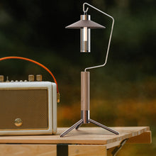 Load image into Gallery viewer, Portable Outdoor Camping Hanging Rack Camping Light Table Stand Lantern Hanging Stand Foldable Lamp Support Stand Camping Parts