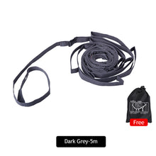 Load image into Gallery viewer, 1.8/5m Outdoor Hanging Rope Portable Lanyard Canopy Hanger Camping Campsite Storage Strap Camping Travel Clothesline Hiking Tent Accessories