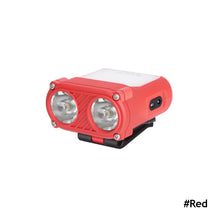Load image into Gallery viewer, 5 Modes USB Rechargeable Dual Beam Hat Clip Cap Light Mini LED Headlamp Sensor Headlight Adjustable Angle Camping Headlamp Work Lights