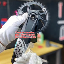Load image into Gallery viewer, Universal 3pcs Mountain Bike Crank Protective Film Cover Carbon Fiber Anti-collision MTB Crank Clear Sticker Protection Bicycle Accessories