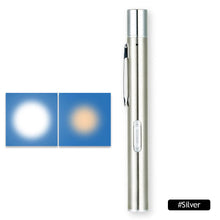 Load image into Gallery viewer, LED Flashlight Work Light Dual Light Source Medical First Aid Pen Light Flashlight Torch Lamp Pupil Gauge Measurements Doctor Nurse Diagnosis