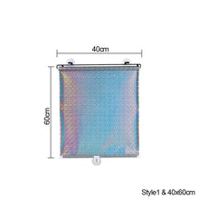 Load image into Gallery viewer, Car Sunshade Front Window Sun Shade Protector Parasol Cover Curtains Car Interior Windshield Retractable Protection Accessories