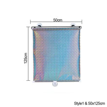 Load image into Gallery viewer, Car Sunshade Front Window Sun Shade Protector Parasol Cover Curtains Car Interior Windshield Retractable Protection Accessories
