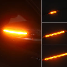 Load image into Gallery viewer, 15cm/19cm 1PC Car Rearview Mirror Indicator LED Lamp DRL Streamer Auto Headlight Strip Turn Signal Flowing Light Source Daylight