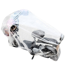 Load image into Gallery viewer, Universal Motorcycle Transparent Cover Waterproof Dustproof Outdoor Bike Scooter Protector Rain Cover