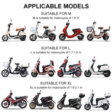 Load image into Gallery viewer, Universal Motorcycle Transparent Cover Waterproof Dustproof Outdoor Bike Scooter Protector Rain Cover