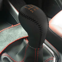 Load image into Gallery viewer, 5/6 Speed Car Leather Gear Collars Car Shift Knob Cover Case for Hyundai Elantra GT Accent Solaris Avante MD I30 MT