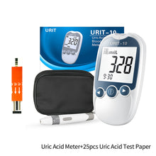 Load image into Gallery viewer, Portable Uric Acid Detector Household Dual-function Detector Accurate Test Uric Acid Test Paper Blood Glucose Test Strips