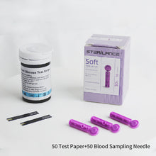 Load image into Gallery viewer, Blood Glucose Meter Household Blood Glucose Detector Measuring Hyperglycemia Medical Blood Glucose Meter Blood Sampling Needle