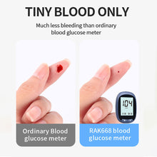 Load image into Gallery viewer, Blood Glucose Meter Household Medical Precise Blood Glucose Meter Blood Glucose Test Paper Blood Sampling Needle Health Monitoring