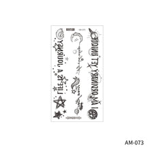 Load image into Gallery viewer, Flower Arm Tattoo Sticker Waterproof Plain Color Disposable Artistic Flower Summer Women Men Fashion Tattoo Sticker