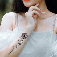 Load image into Gallery viewer, Flower Arm Tattoo Sticker Waterproof Plain Color Disposable Artistic Flower Summer Women Men Fashion Tattoo Sticker