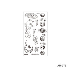 Load image into Gallery viewer, Flower Arm Tattoo Sticker Waterproof Plain Color Disposable Artistic Flower Summer Women Men Fashion Tattoo Sticker