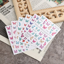 Load image into Gallery viewer, Fashion Nail Enhancement Sticker Strawberry Cute Rabbit Flower Back Glue Nail Sticker Pink Ink Nail Enhancement Sticker