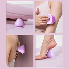 Load image into Gallery viewer, Adsorptive Fascia Ball Massage Ball Fitness Meridian Plantar Back Waist Shoulder Neck Silicone Adsorption Muscle Fascia Ball