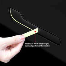 Load image into Gallery viewer, 4Pcs Car Luminous Door Handle Cover Protector Sticker Handle Kit Auto Styling Accessories For Tesla Model 3 Model Y 2022