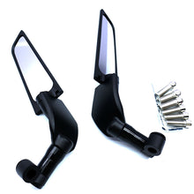 Load image into Gallery viewer, Pair Motorcycle Adjustable Rotating Side Wing Rearview Mirrors Mirror Winglet Motor Accessories For Kawasaki Z900 Z1000 Z800 Z750 Z650 Z300 Z250 Z125